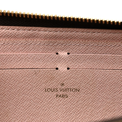 Louis Vuitton Monogram Clemence Wallet Rose Ballerine 6 of 12