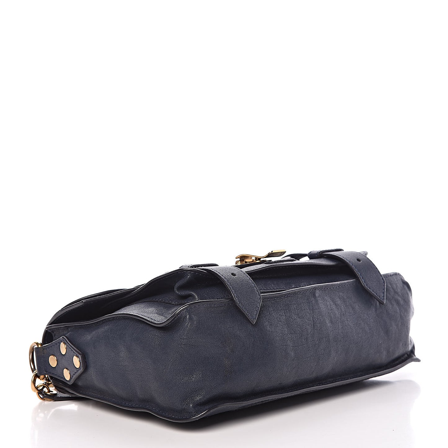 Lambskin Tiny PS1 Satchel Midnight