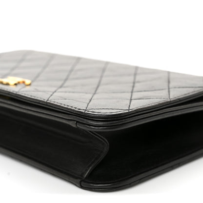 Chanel Lambskin Quilted Small Single Flap Bag Black 11 of 12