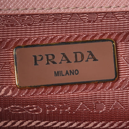 Prada Saffiano Small Galleria Double Zip Tote Orchidea 7 of 10