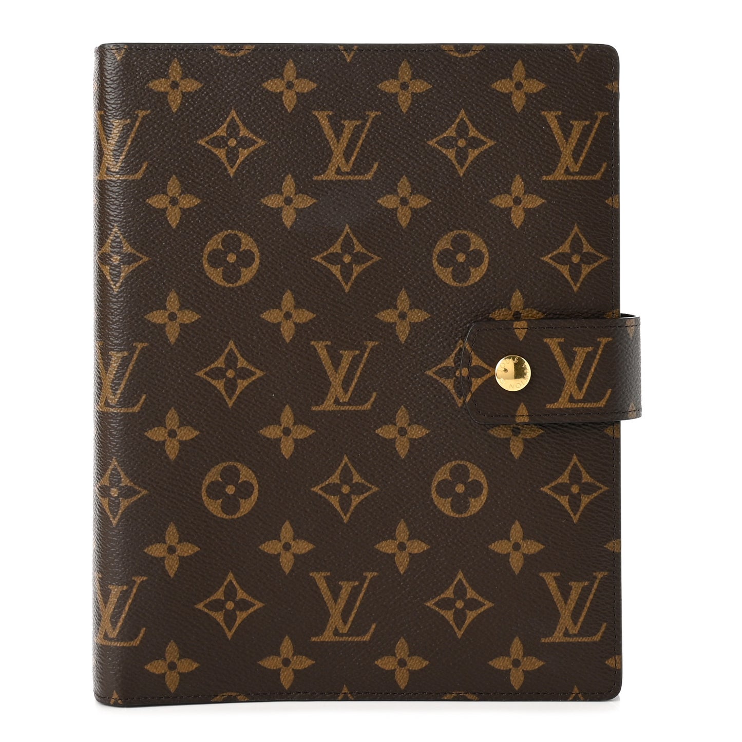 Monogram Large Ring Agenda Cover
