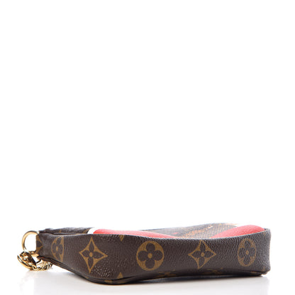 Louis Vuitton Monogram 2018 Christmas Animation Mini Cats Pochette Accessories 4 of 8