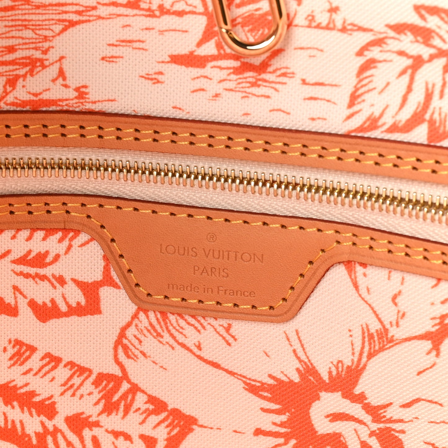 Monogram Giant By The Pool 2.0 Neverfull MM Coral