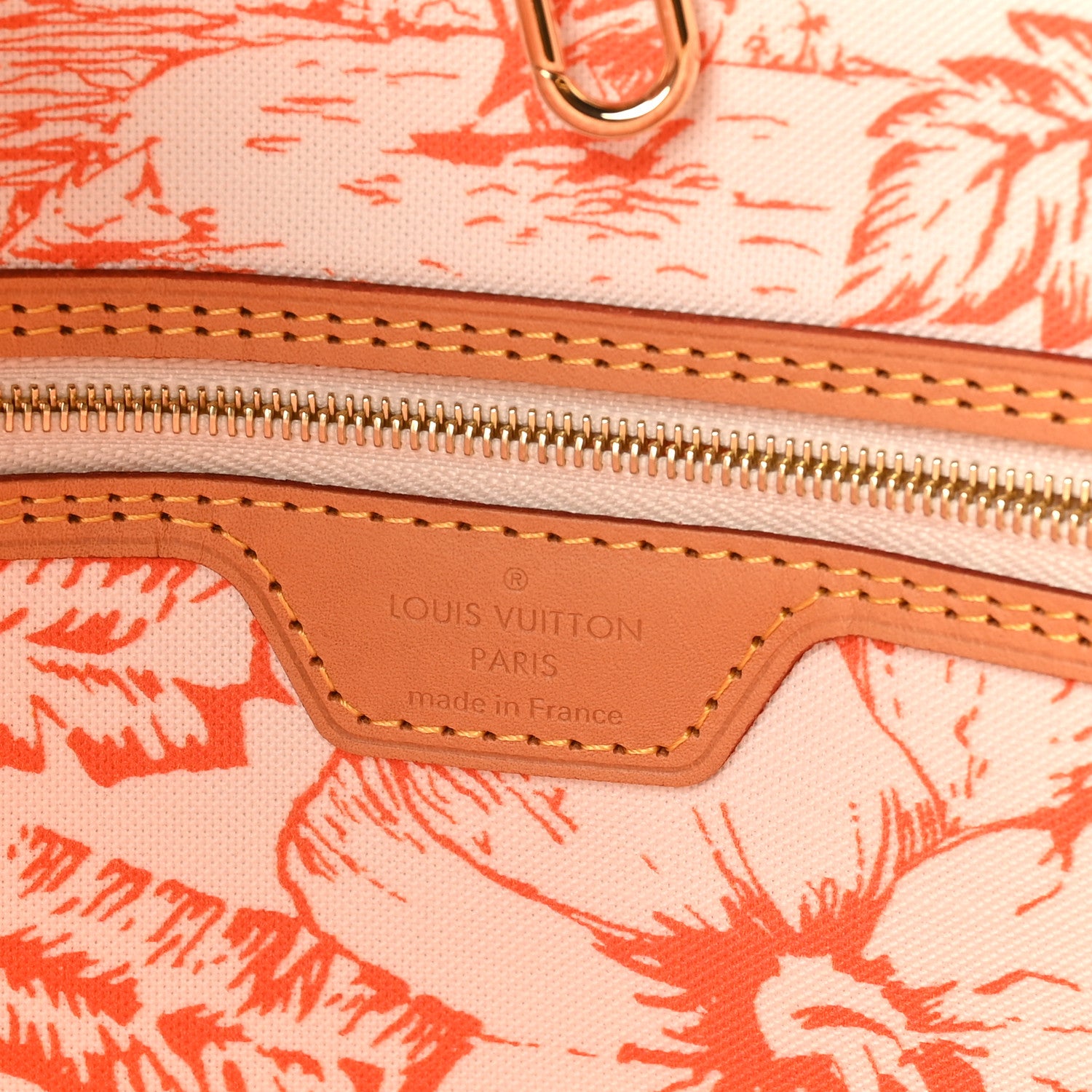 Louis Vuitton Monogram Giant By The Pool 2.0 Neverfull MM Coral 7 of 10