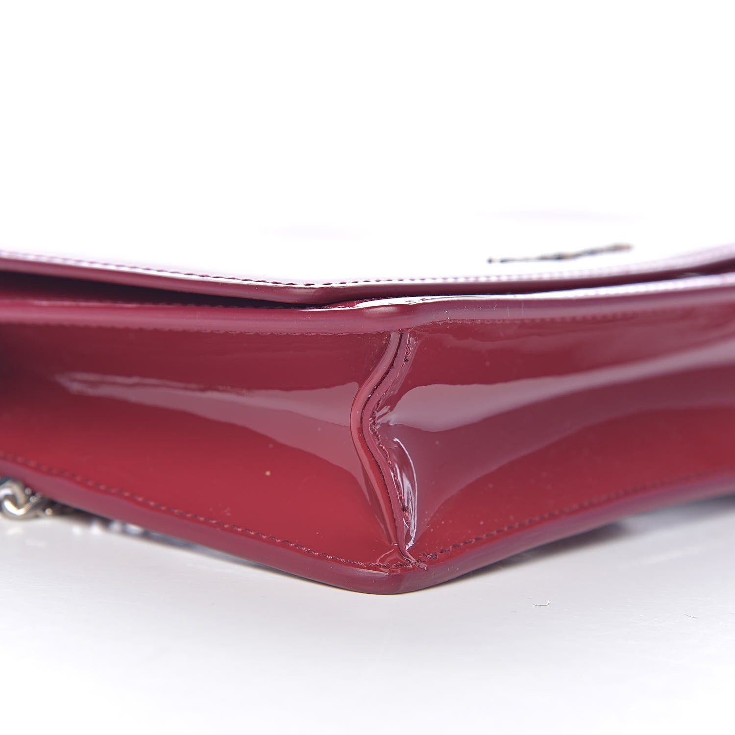 Givenchy Patent Pandora Chain Wallet Raspberry 7 of 10