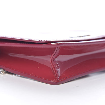 Givenchy Patent Pandora Chain Wallet Raspberry 7 of 10