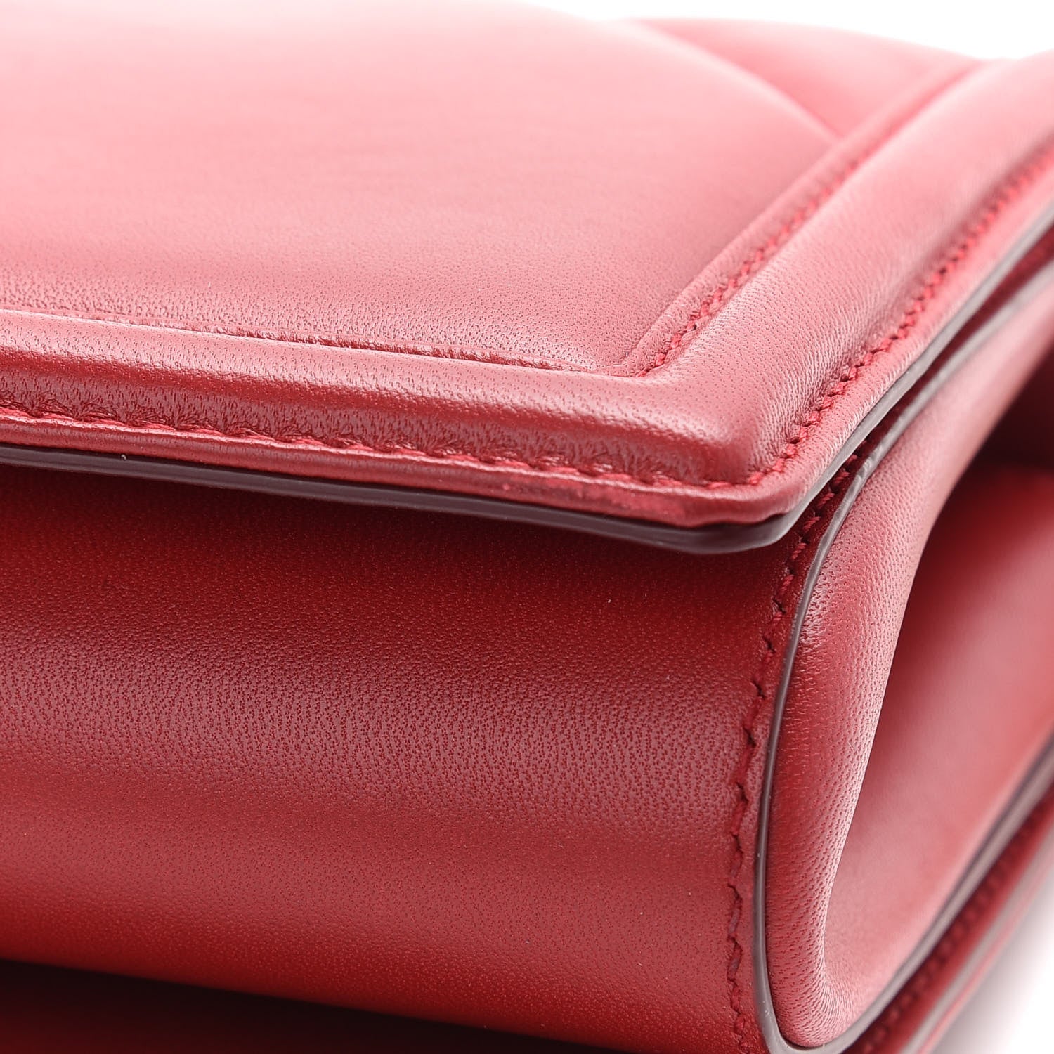 Dolce & Gabbana Calfskin Medium Devotion Crossbody Bag Red 11 of 11