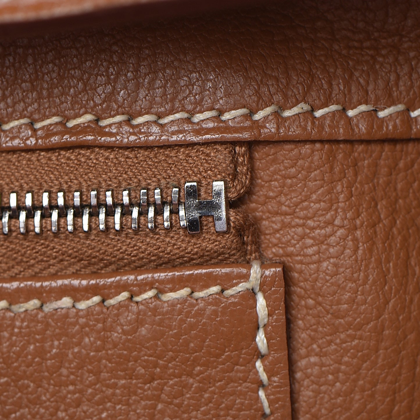 Taurillon Clemence Birkin 35 Gold