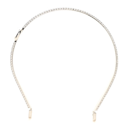 Louis Vuitton Strass Monogram LV Icon Headband Silver 1 of 7