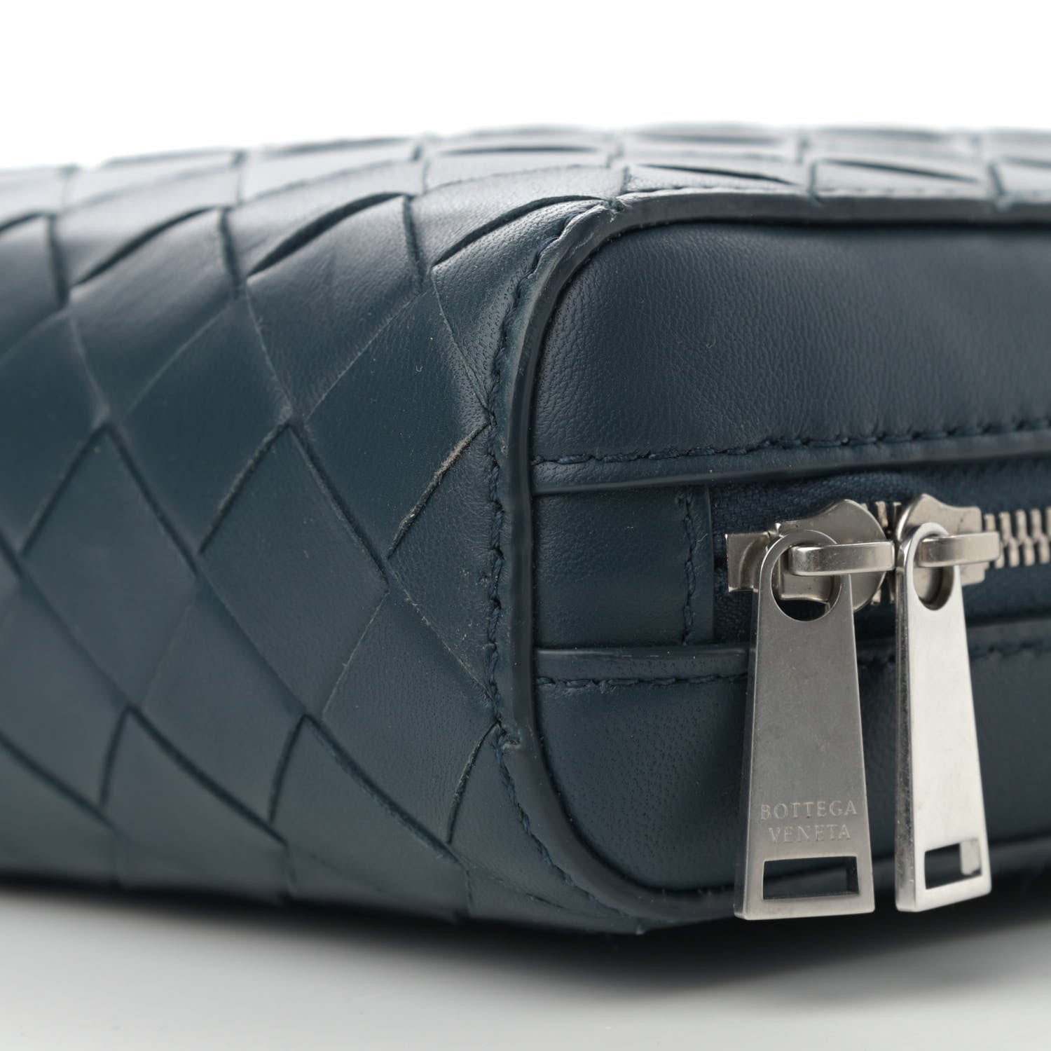 Bottega Veneta Nappa Intrecciato Crossbody Bag Celeste 9 of 9