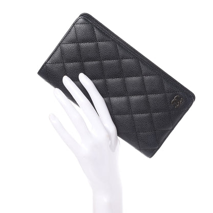 Chanel Caviar Quilted Medium Agenda Cover Black 2 of 9