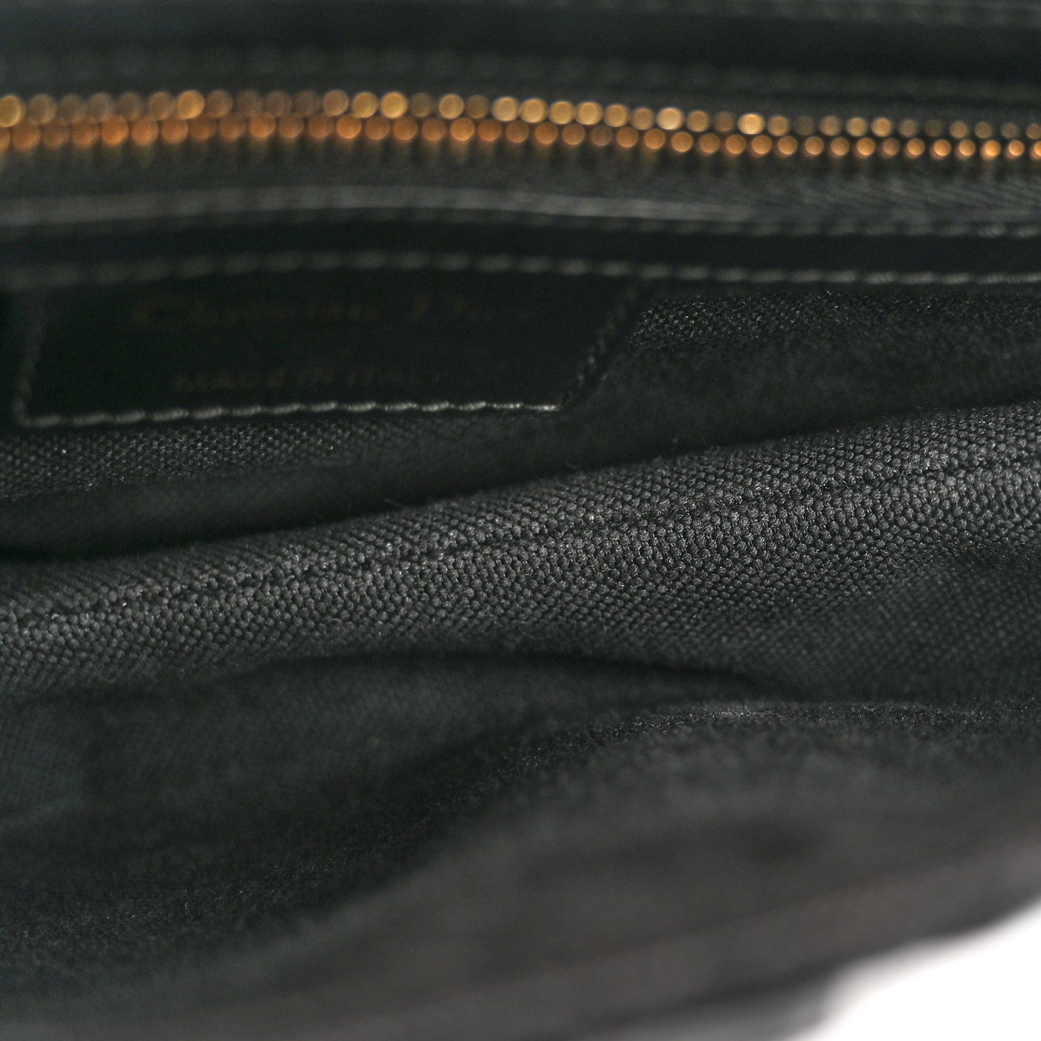 Christian Dior Monogram Saddle Bag Black 5 of 13