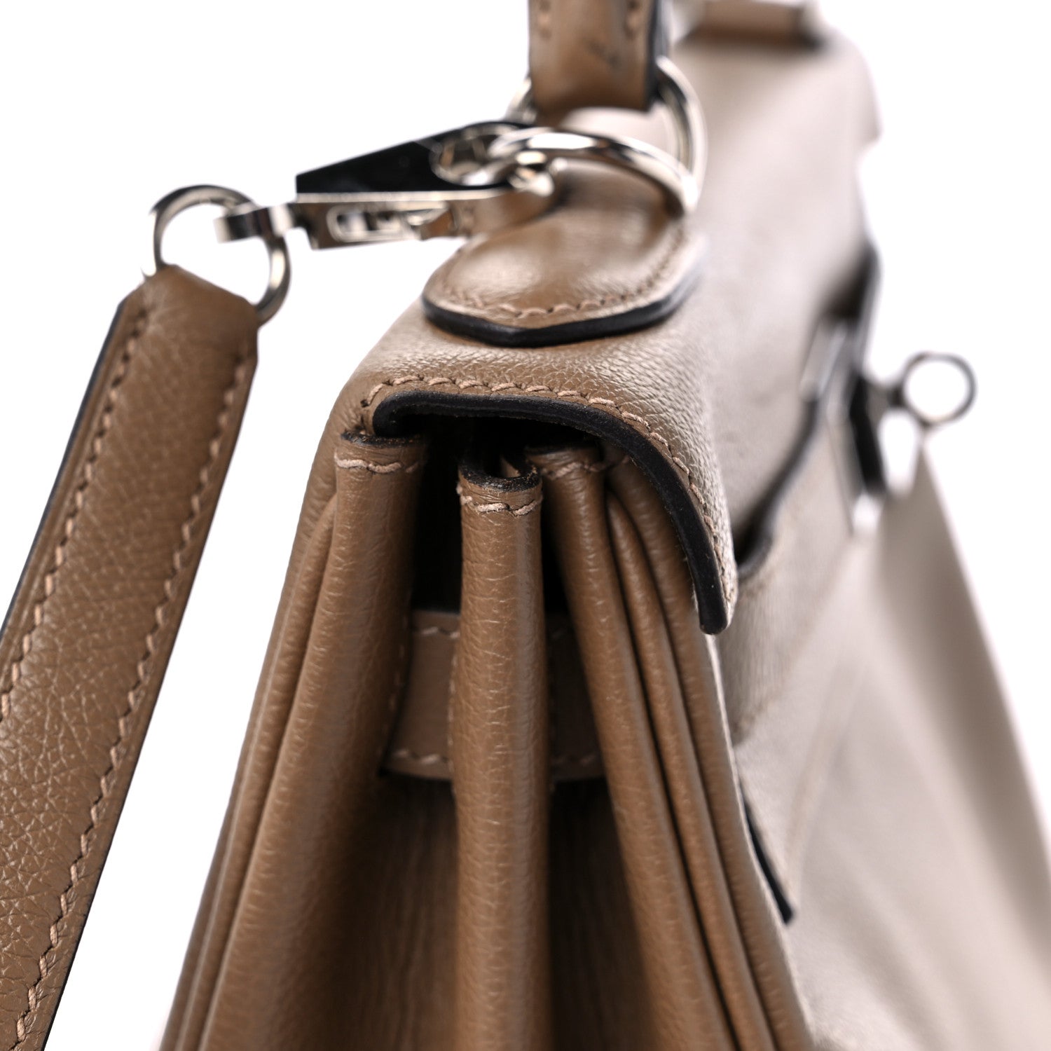 Hermes Evercolor Kelly Retourne 28 Beige De Weimar 11 of 12