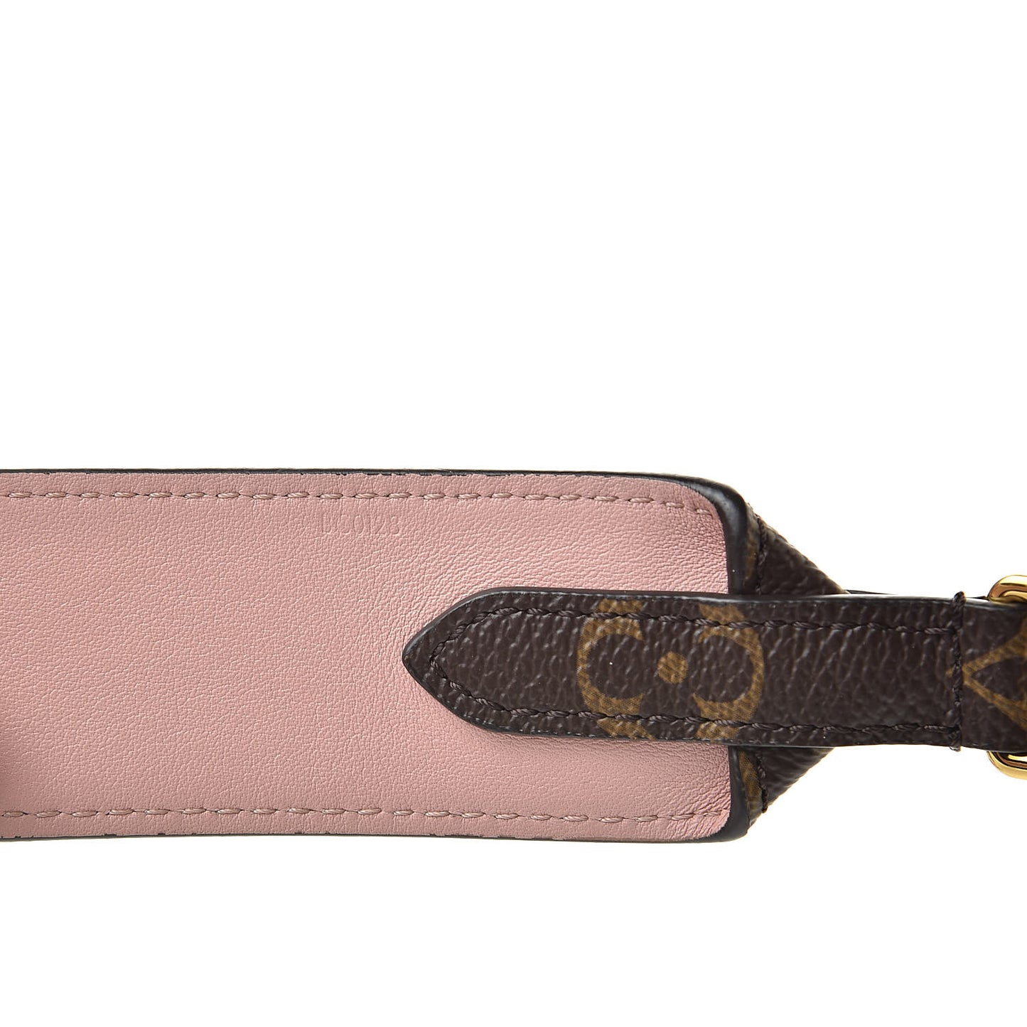 Monogram Bandouliere Shoulder Strap Rose Poudre