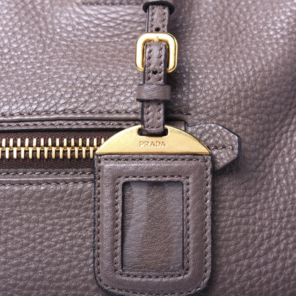 Prada Vitello Daino Shopping Satchel Argilla 11 of 14