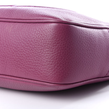 Gucci Pebbled Calfskin Small Soho Disco Bag Peonia Flower 6 of 8