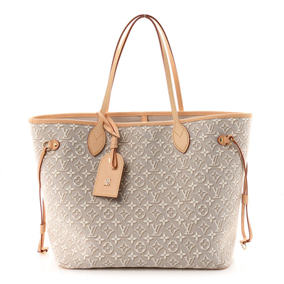 Louis Vuitton Jacquard Monogram Embleme Neverfull MM Peuplier 1 of 10