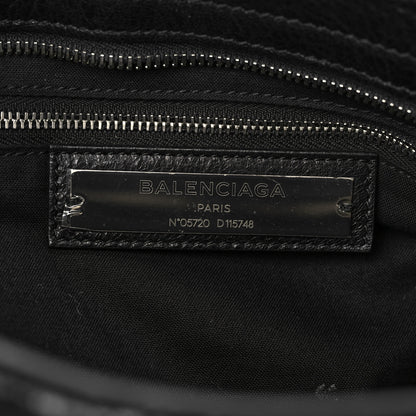 Balenciaga Agneau Classic Silver Hardware City Black 5 of 7