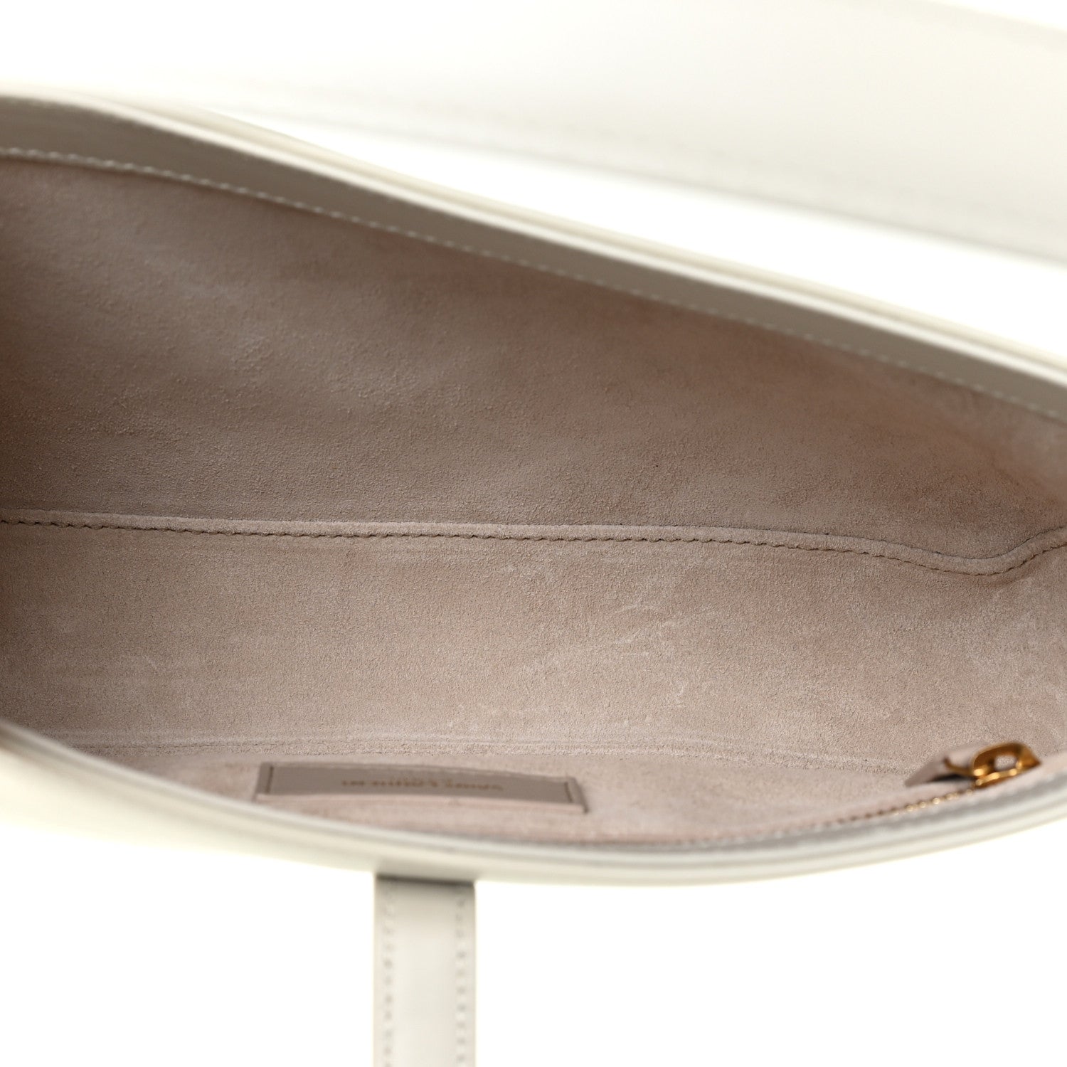 Saint Laurent Smooth Calfskin Le 5 A 7 Hobo Blanc Vintage 9 of 13