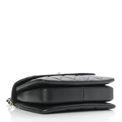 Chanel Lambskin Quilted Small Trendy CC Dual Handle Flap Bag Black 4 of 10