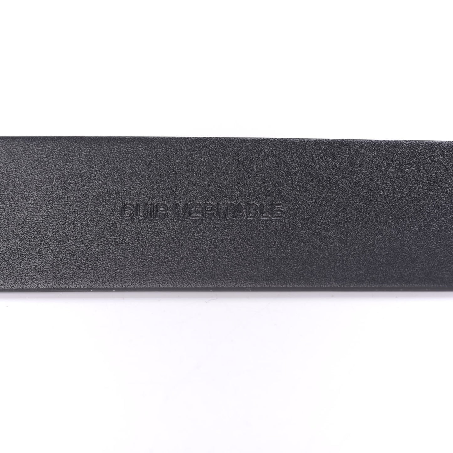 Calfskin CC Chain Belt 90 36 Black