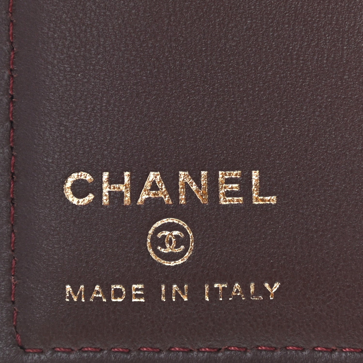Chanel Lambskin Quilted Card Holder Wallet Black 6 of 7