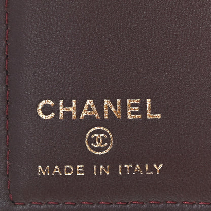 Chanel Lambskin Quilted Card Holder Wallet Black 6 of 7