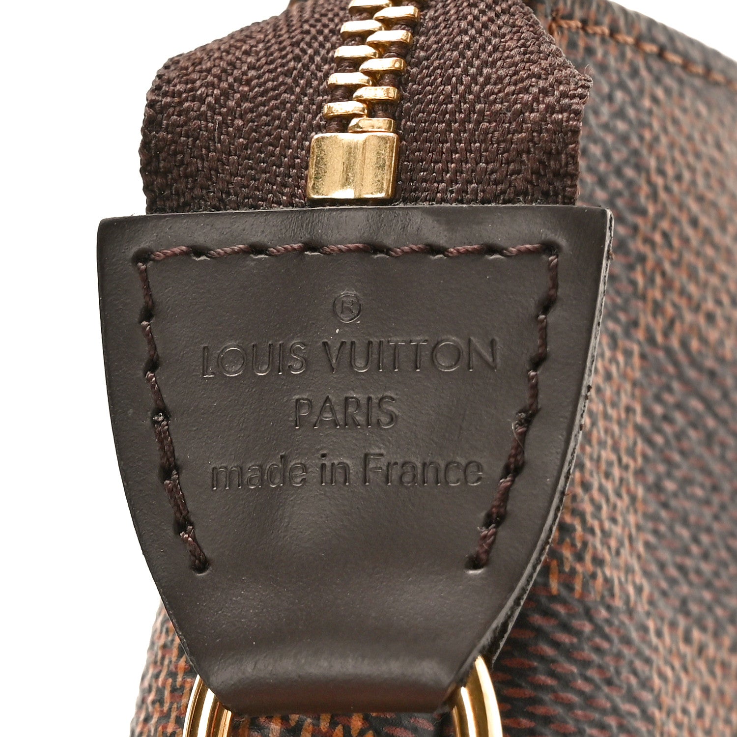 Louis Vuitton Damier Ebene Mini Pochette Accessories 7 of 10