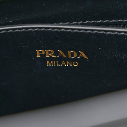 Prada Saffiano Soft Calfskin Small Zippered Tote Black 6 of 11
