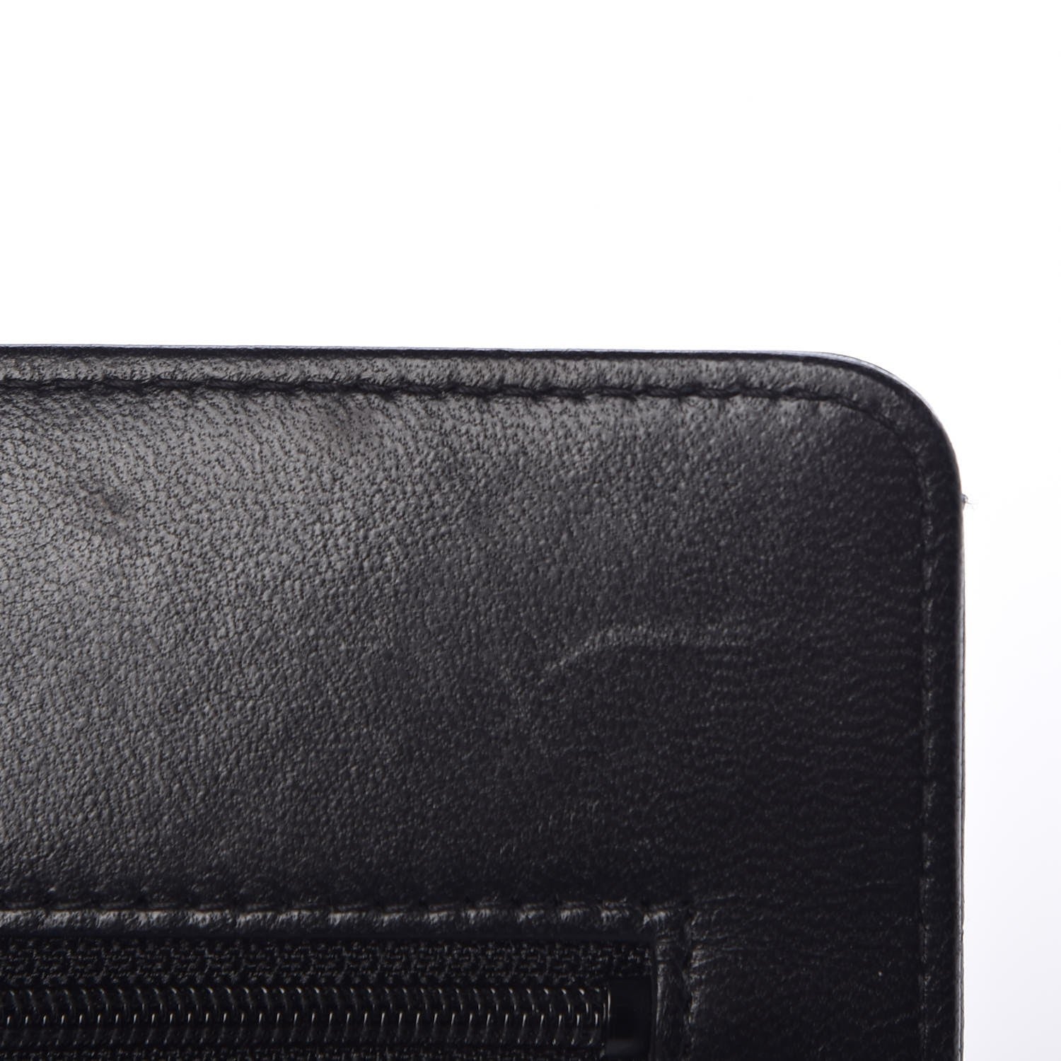 Chanel Lambskin Quilted Wallet On Chain WOC Black 9 of 13