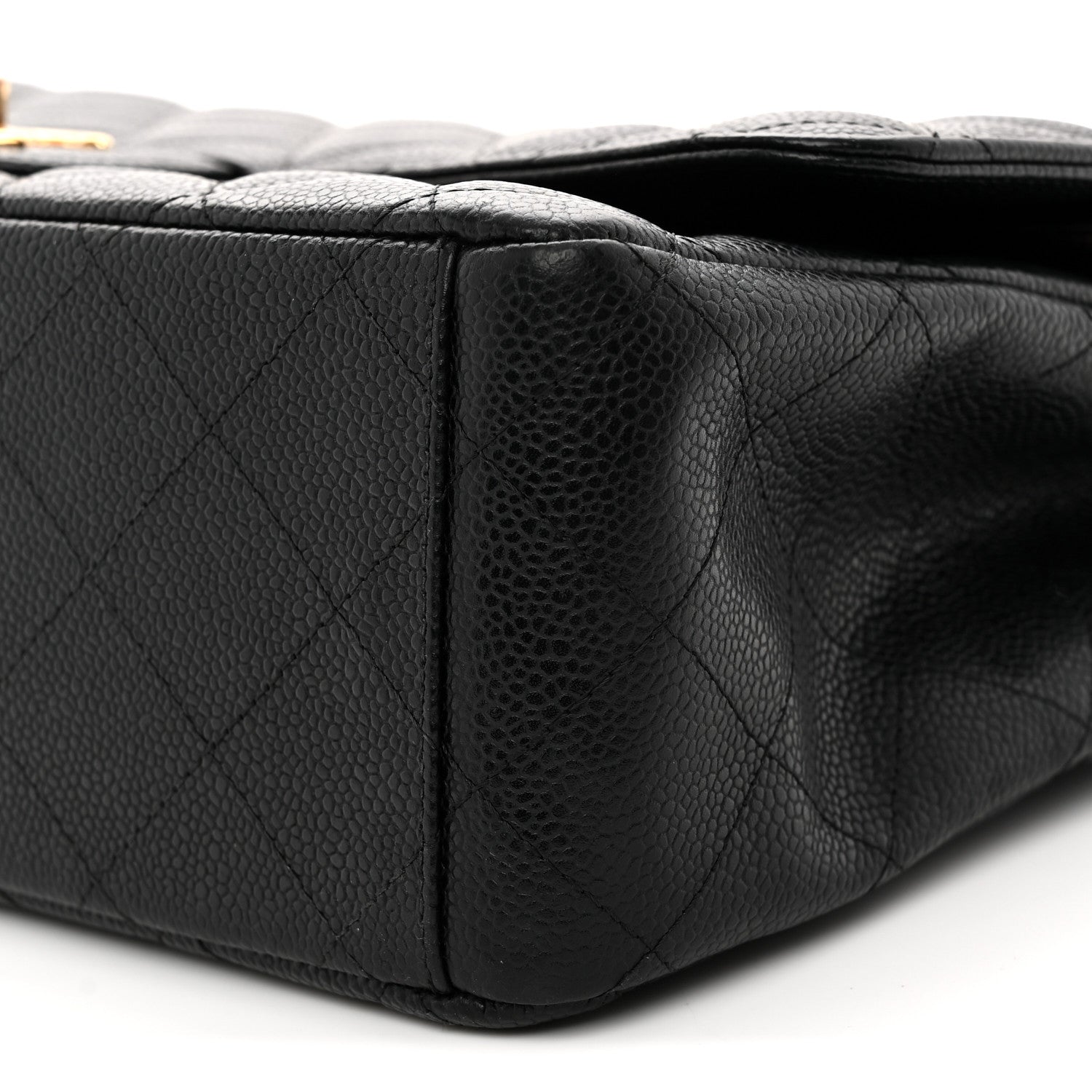 Chanel Caviar Quilted Maxi Double Flap Black 10 of 11