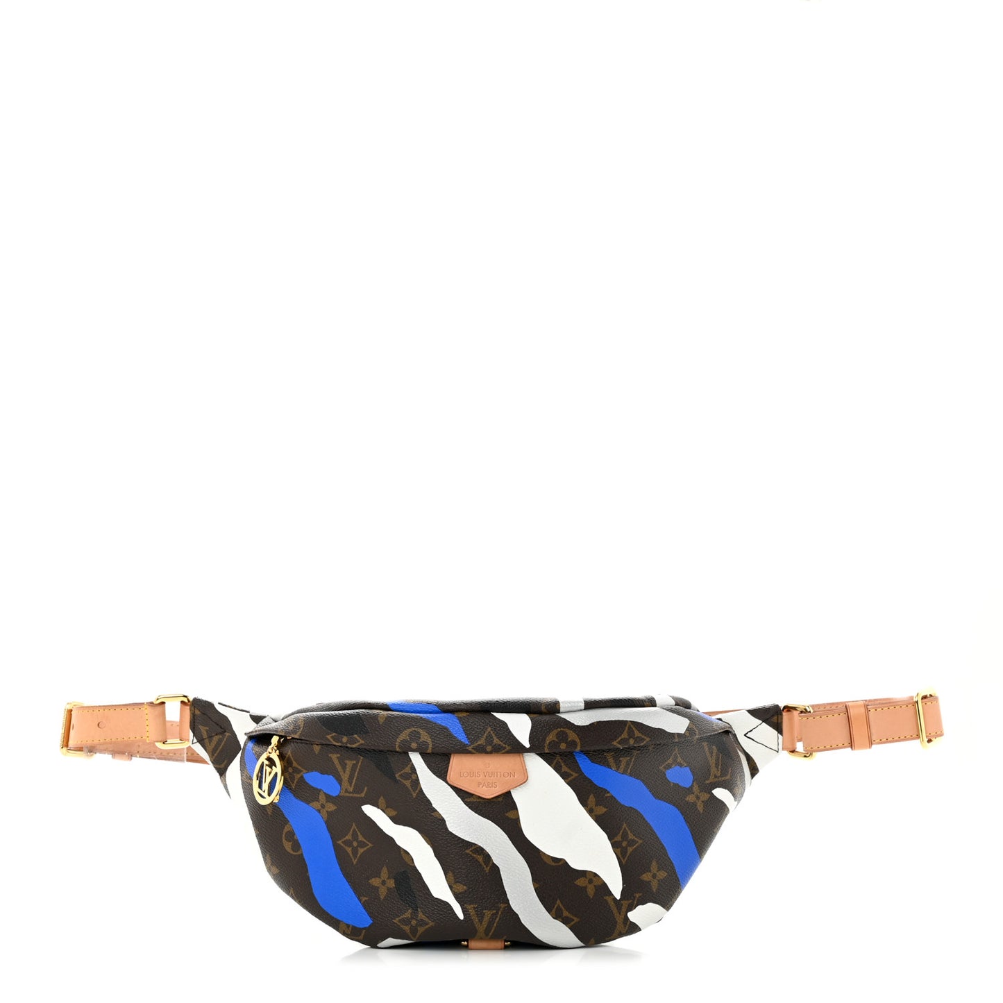 x LoL Monogram Bumbag Blue Silver