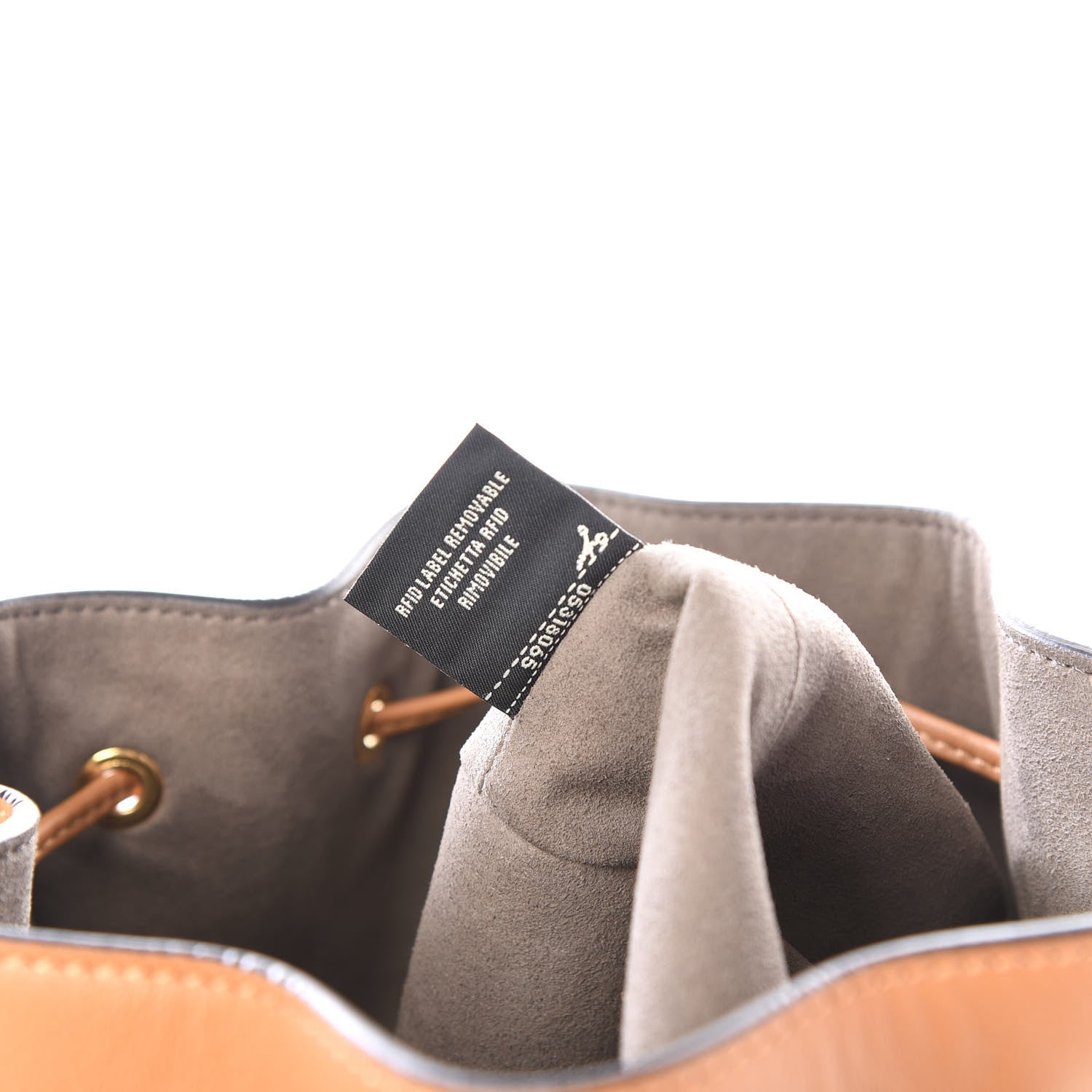 Fendi Vitello Grace Matte F is Fendi Grande Mon Tresor Bucket Bag Nocciola 10 of 11