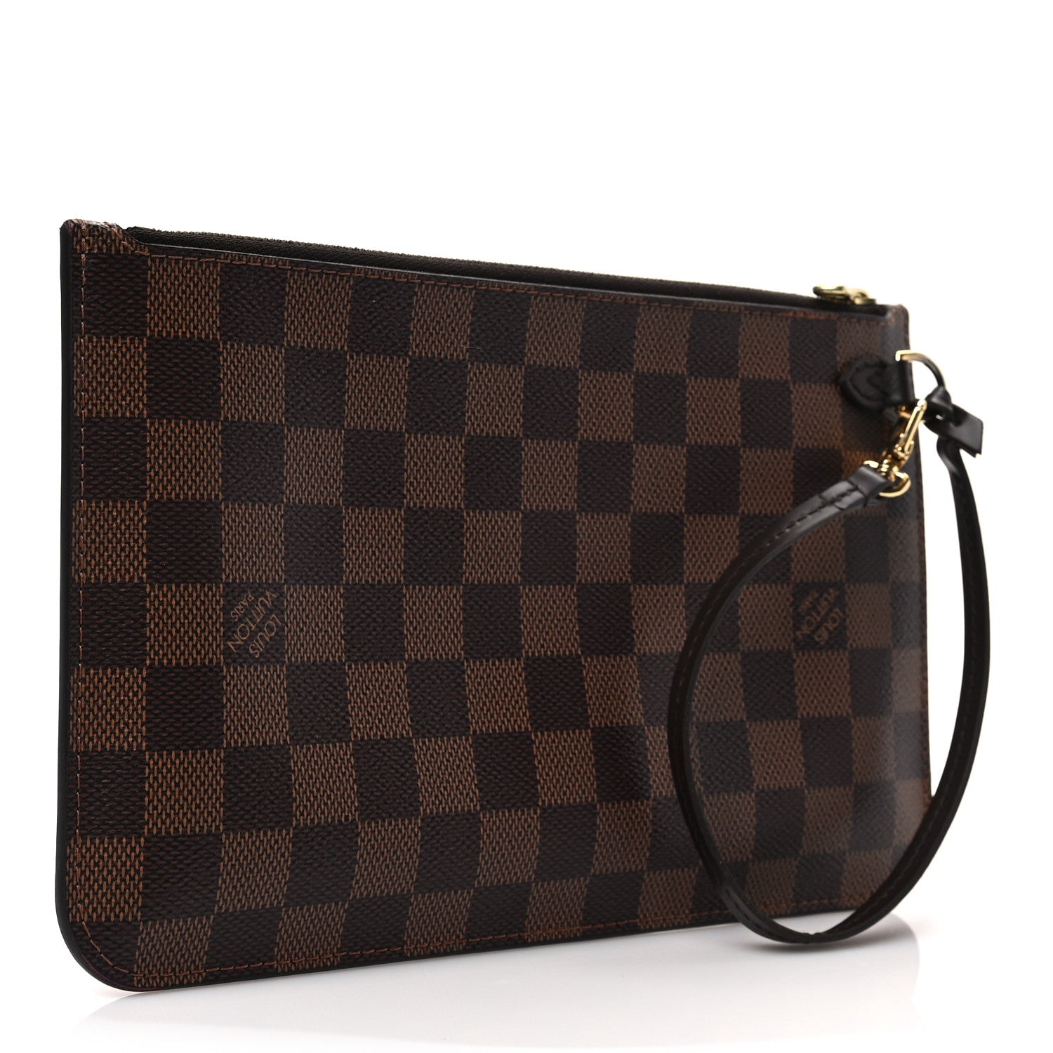 Louis Vuitton Damier Ebene Neverfull MM GM Pochette 3 of 7
