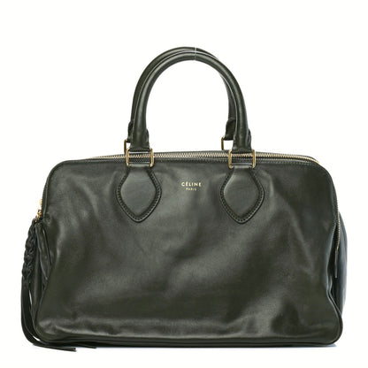 Celine Smooth Calfskin Small Triptyque Satchel Jungle 1 of 4