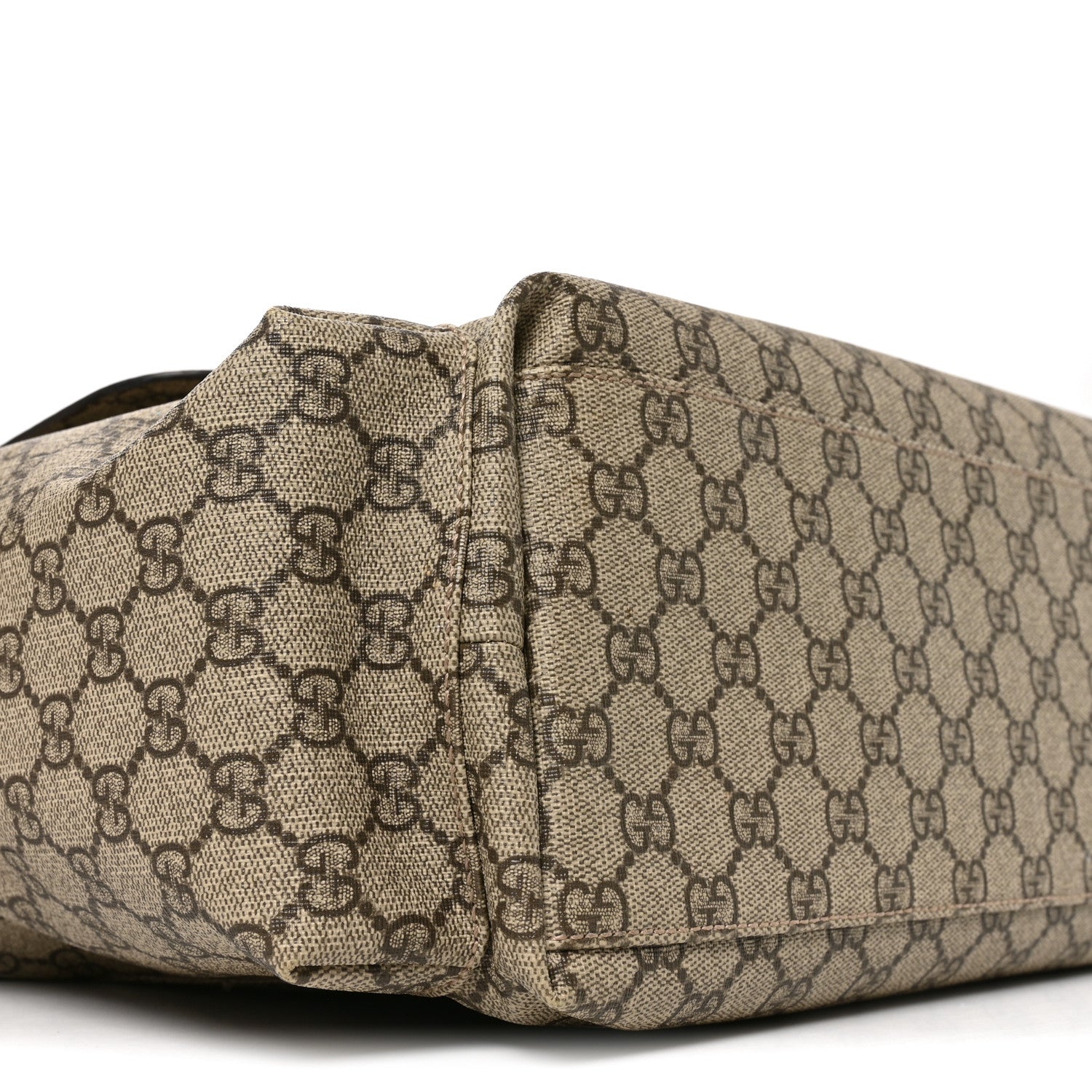 Gucci GG Plus Monogram Messenger Diaper Bag Dark Brown 8 of 10