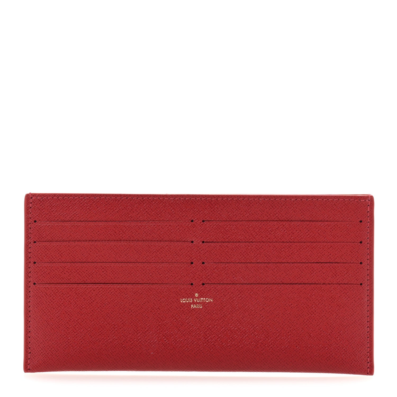 Louis Vuitton Calfskin Felicie Card Holder Insert Cherry 1 of 6