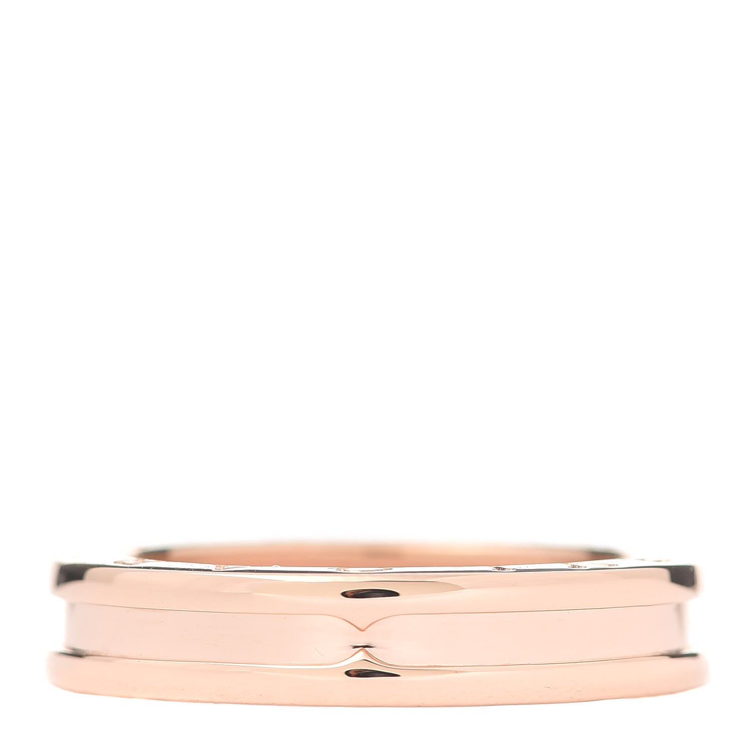 Bulgari 18K Rose Gold B.Zero1 One-Band Ring 57 8 1 of 7