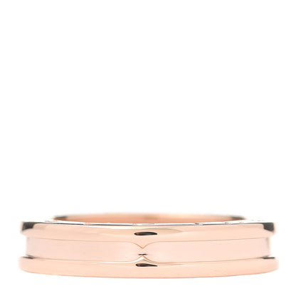 Bulgari 18K Rose Gold B.Zero1 One-Band Ring 57 8 1 of 7