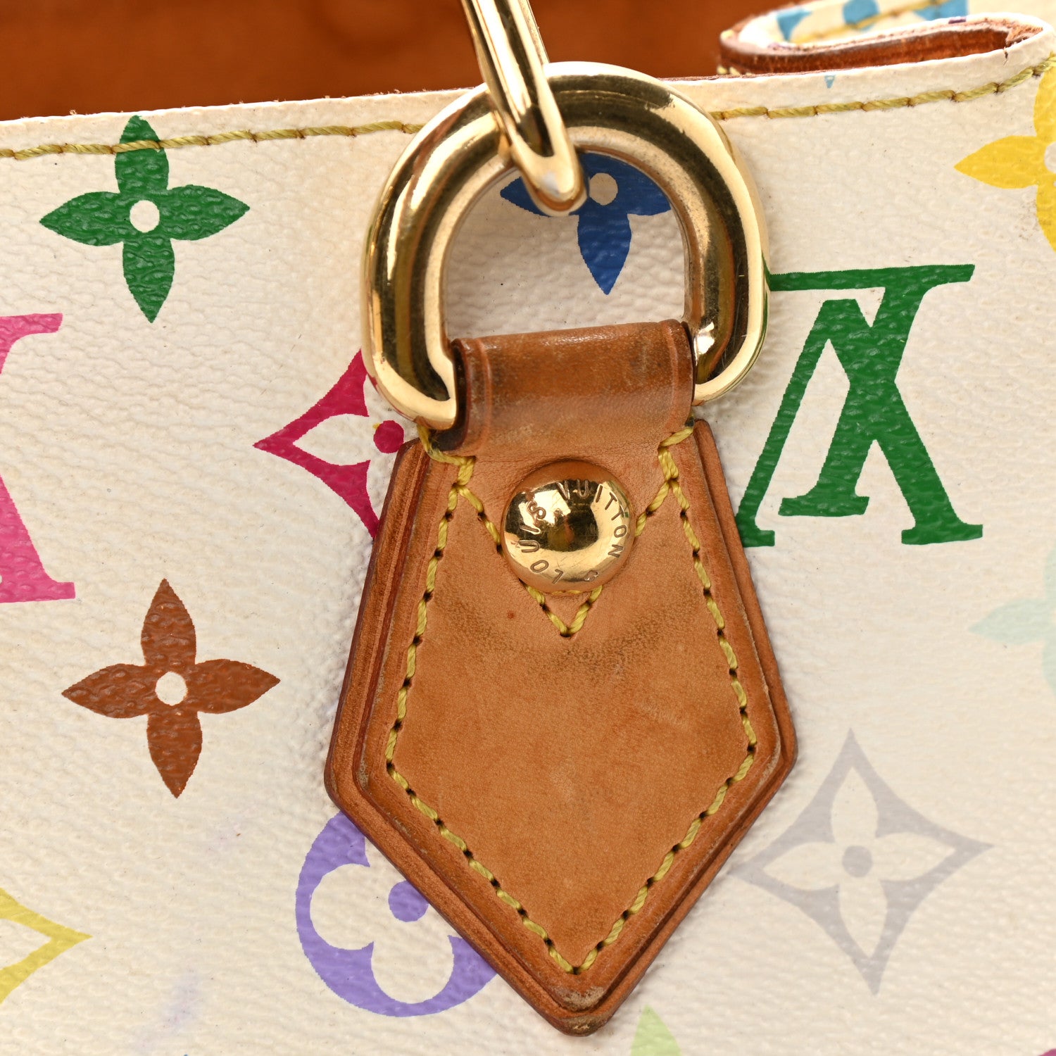 Louis Vuitton Monogram Multicolor Audra White 15 of 22