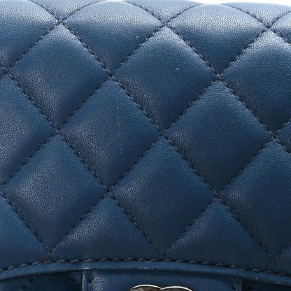 Chanel Lambskin Quilted Small Natural CC Flap Navy 11 of 11