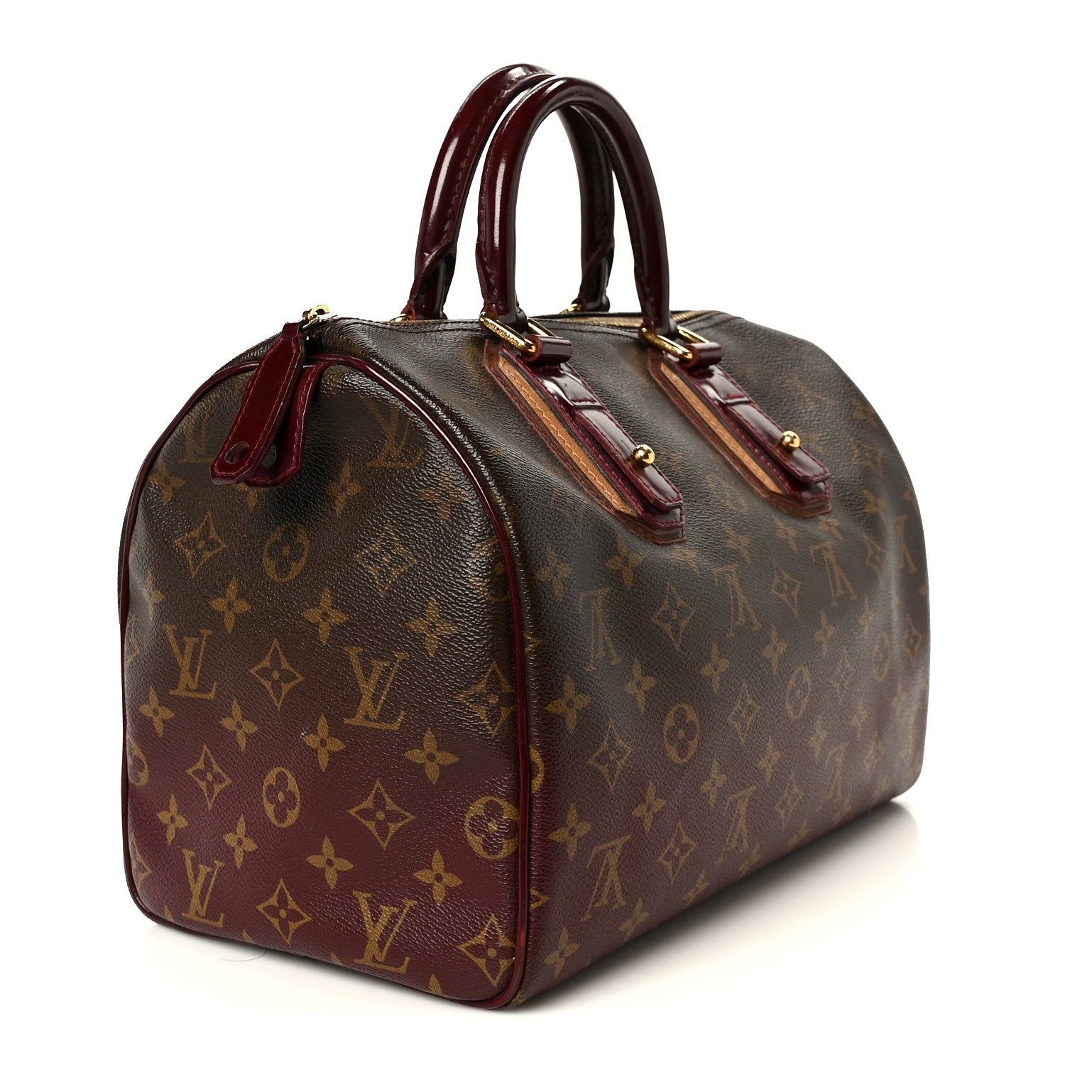 Louis Vuitton Monogram Mirage Speedy 30 Bordeaux 3 of 10