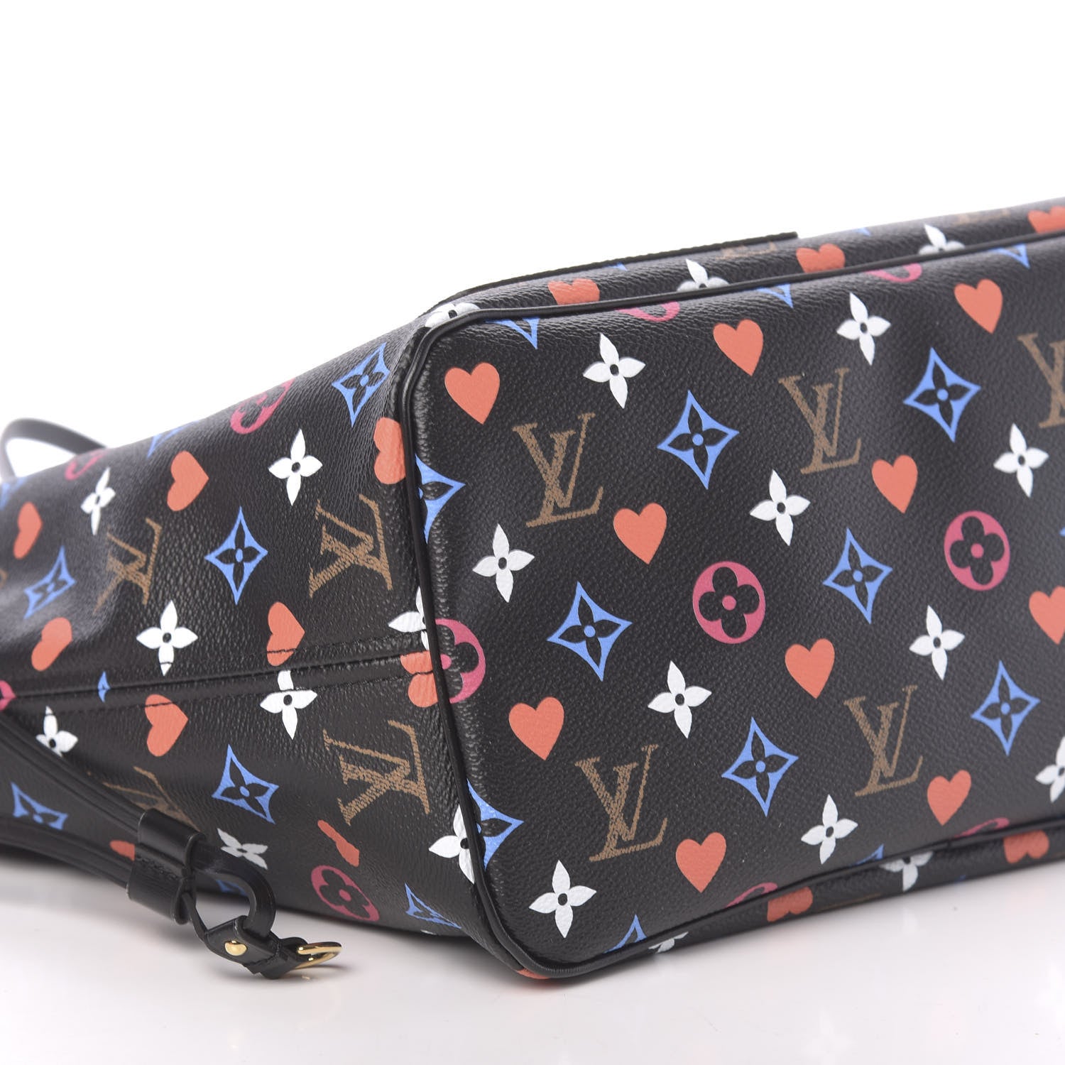 Louis Vuitton Game On Neverfull MM Black 10 of 12