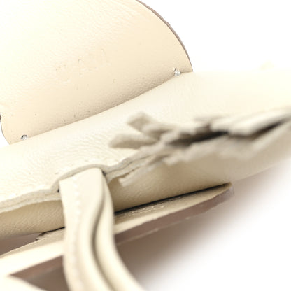 Hermes Milo Lambskin Matte Alligator Touch Grigri Rodeo Pegase Horse Bag Charm PM Craie Nata Beton 4 of 5