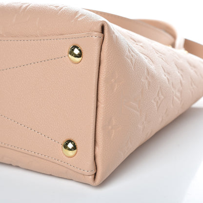 Louis Vuitton Empreinte V Tote MM Beige Rose Creme 9 of 9
