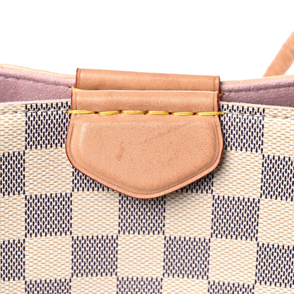 Louis Vuitton Damier Azur Propriano Rose Ballerine 14 of 17
