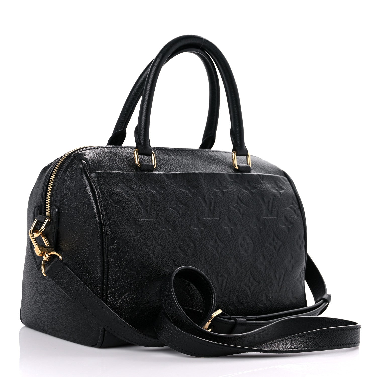 Louis Vuitton Empreinte Speedy Bandouliere 25 NM Black 3 of 16