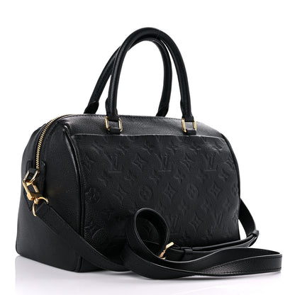 Louis Vuitton Empreinte Speedy Bandouliere 25 NM Black 3 of 16