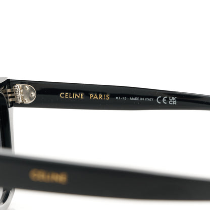 Celine Acetate Square Sunglasses CL40256I Black 7 of 9