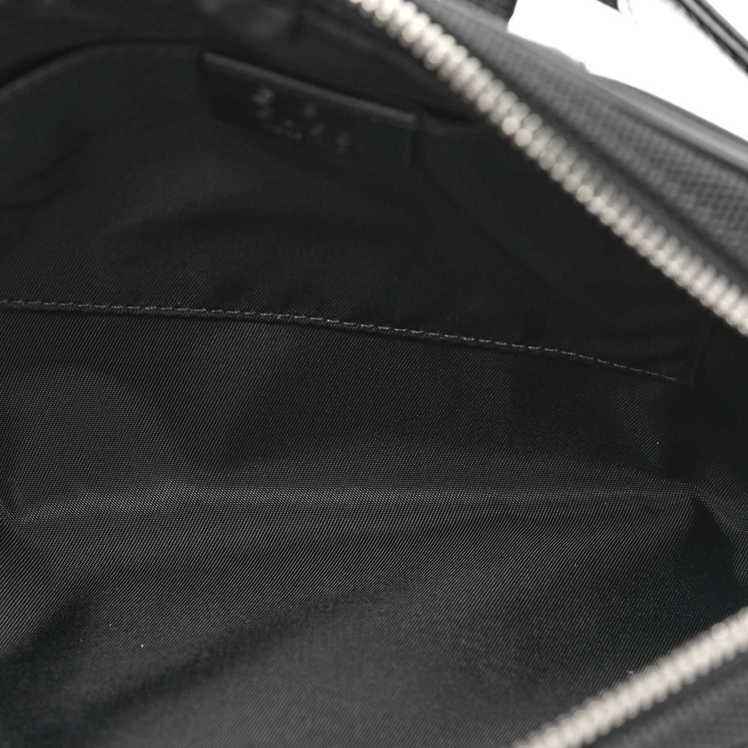 Gucci Canvas Web Slim Belt Bag Black 5 of 8